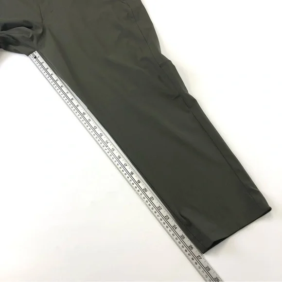 Lululemon Commission Slim-Fit Mens Pant 38 x 27 Warpstreme
Dark Olive - Picture 9 of 9